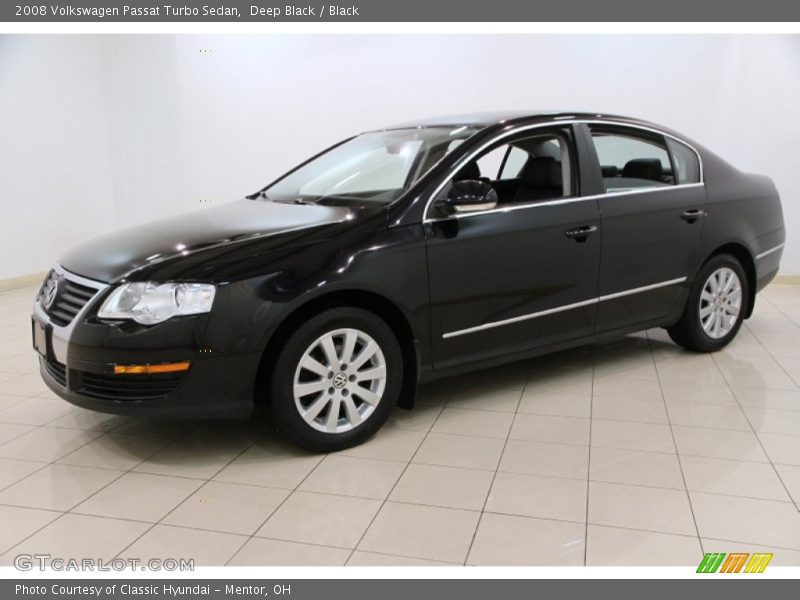 Deep Black / Black 2008 Volkswagen Passat Turbo Sedan