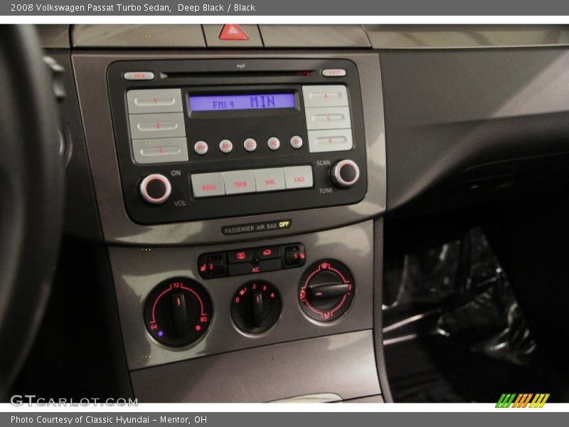 Deep Black / Black 2008 Volkswagen Passat Turbo Sedan