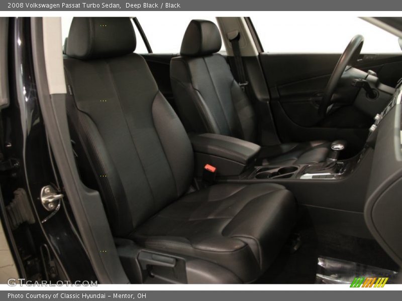 Deep Black / Black 2008 Volkswagen Passat Turbo Sedan