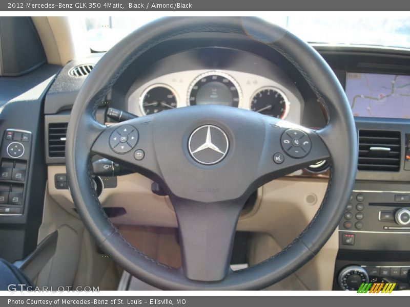 Black / Almond/Black 2012 Mercedes-Benz GLK 350 4Matic