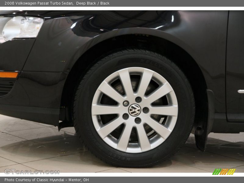 Deep Black / Black 2008 Volkswagen Passat Turbo Sedan