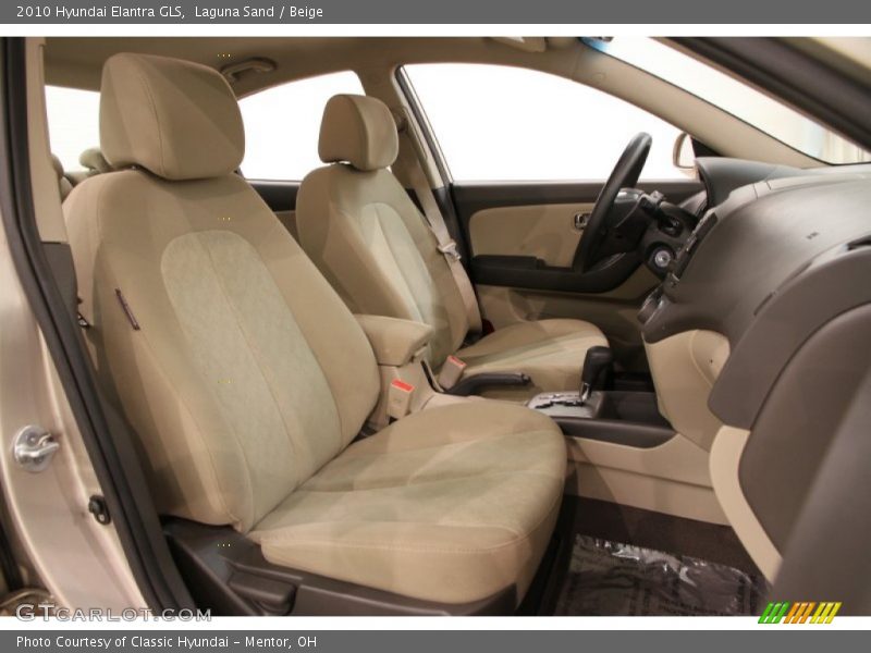 Laguna Sand / Beige 2010 Hyundai Elantra GLS