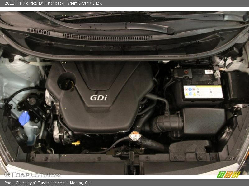 Bright Silver / Black 2012 Kia Rio Rio5 LX Hatchback