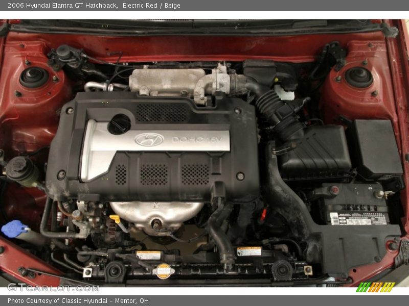  2006 Elantra GT Hatchback Engine - 2.0 Liter DOHC 16V VVT 4 Cylinder