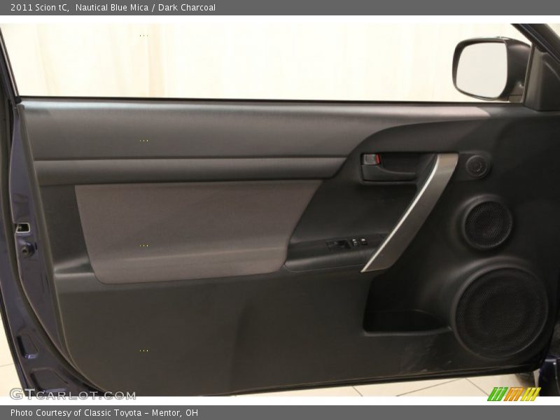 Nautical Blue Mica / Dark Charcoal 2011 Scion tC