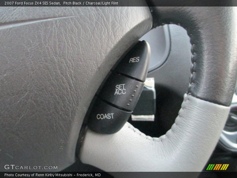 Pitch Black / Charcoal/Light Flint 2007 Ford Focus ZX4 SES Sedan