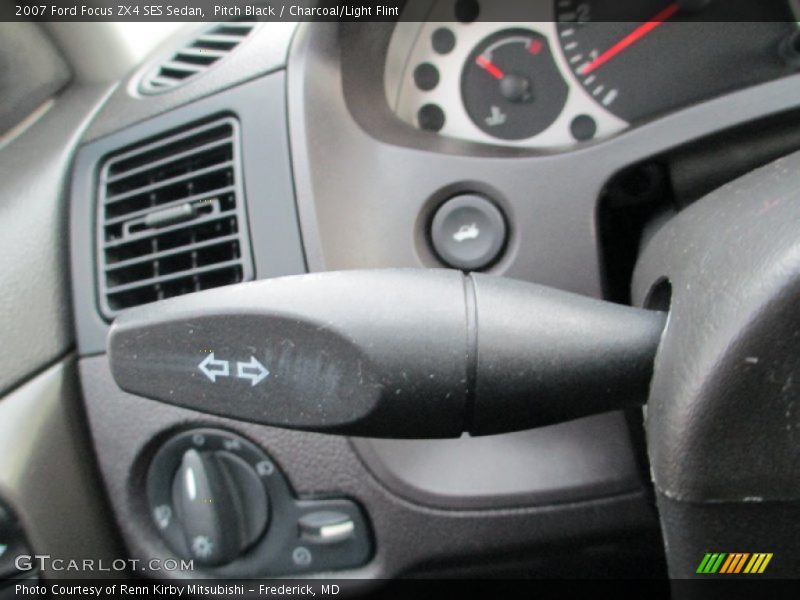 Pitch Black / Charcoal/Light Flint 2007 Ford Focus ZX4 SES Sedan