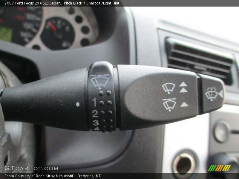 Pitch Black / Charcoal/Light Flint 2007 Ford Focus ZX4 SES Sedan