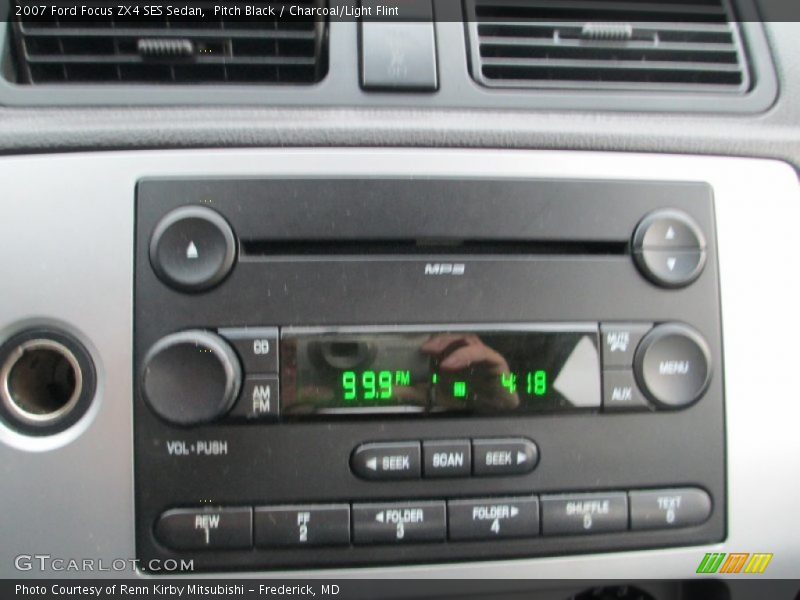 Pitch Black / Charcoal/Light Flint 2007 Ford Focus ZX4 SES Sedan