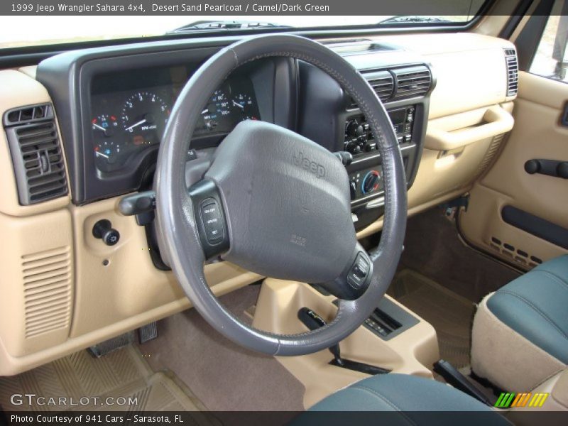 Dashboard of 1999 Wrangler Sahara 4x4