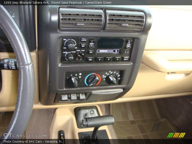 Controls of 1999 Wrangler Sahara 4x4
