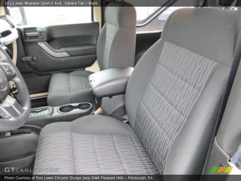 Sahara Tan / Black 2011 Jeep Wrangler Sport S 4x4