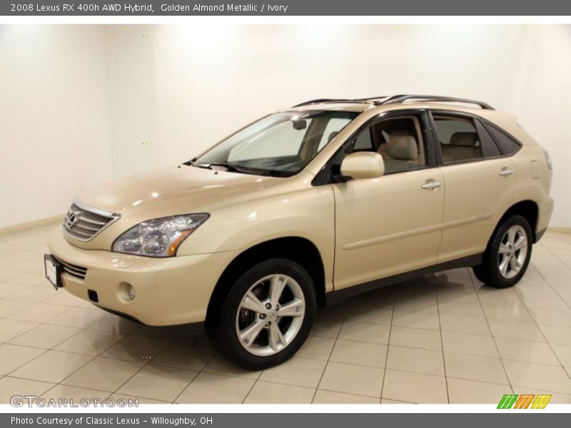 Golden Almond Metallic / Ivory 2008 Lexus RX 400h AWD Hybrid