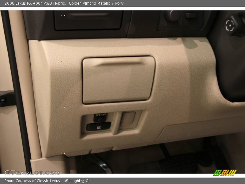 Golden Almond Metallic / Ivory 2008 Lexus RX 400h AWD Hybrid