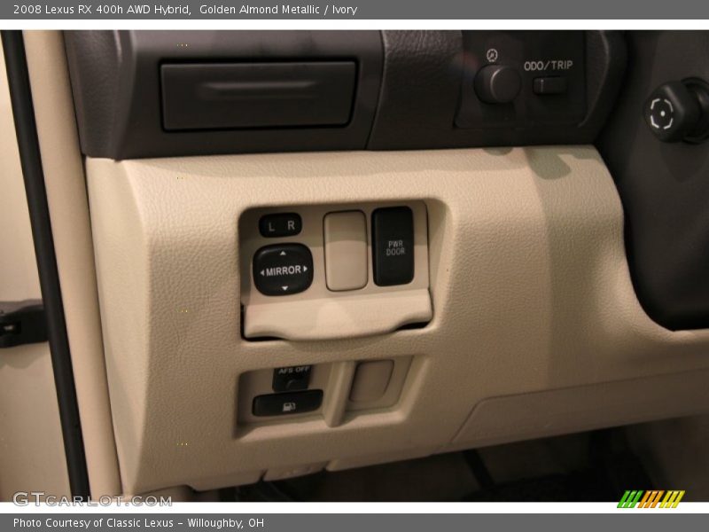 Golden Almond Metallic / Ivory 2008 Lexus RX 400h AWD Hybrid