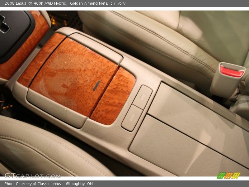 Golden Almond Metallic / Ivory 2008 Lexus RX 400h AWD Hybrid