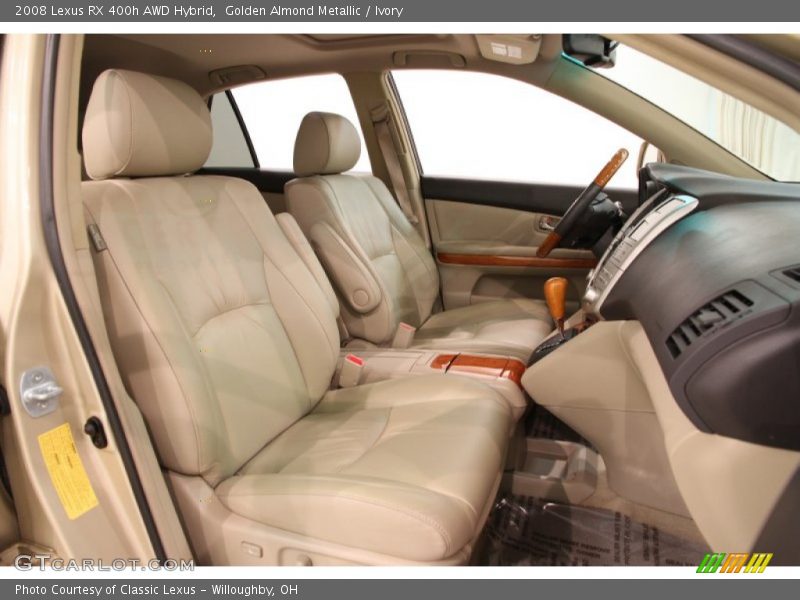 Golden Almond Metallic / Ivory 2008 Lexus RX 400h AWD Hybrid