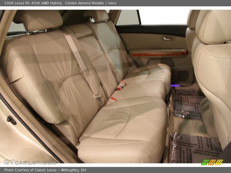 Golden Almond Metallic / Ivory 2008 Lexus RX 400h AWD Hybrid