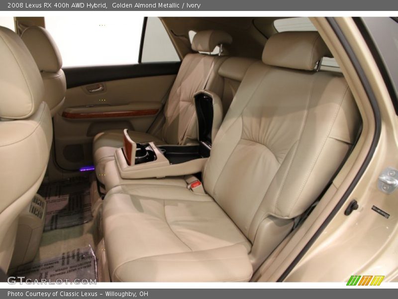 Golden Almond Metallic / Ivory 2008 Lexus RX 400h AWD Hybrid