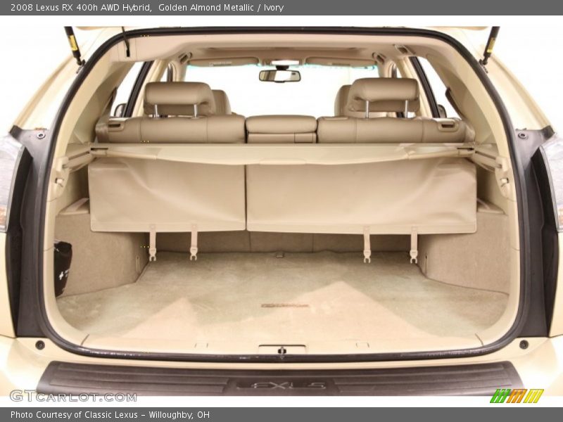 Golden Almond Metallic / Ivory 2008 Lexus RX 400h AWD Hybrid