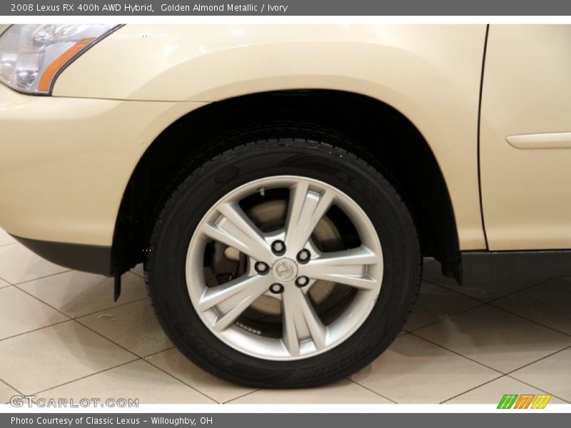Golden Almond Metallic / Ivory 2008 Lexus RX 400h AWD Hybrid