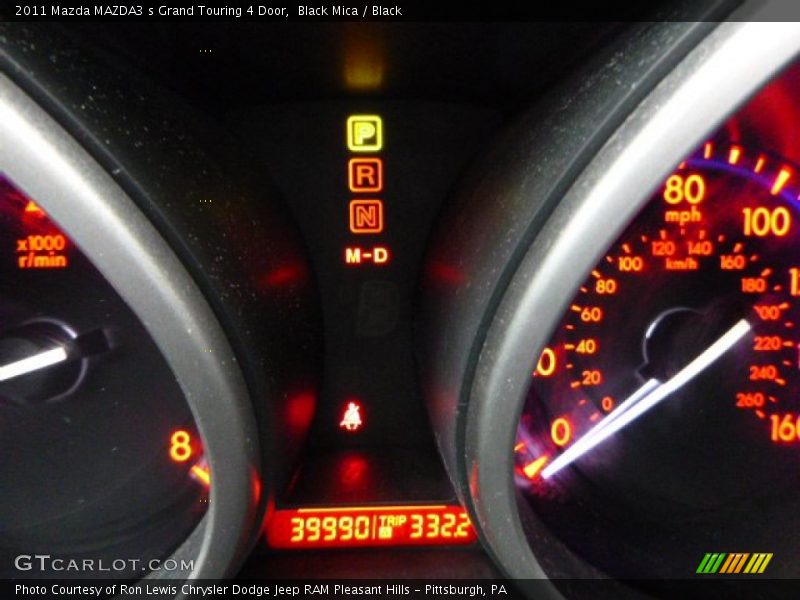 Black Mica / Black 2011 Mazda MAZDA3 s Grand Touring 4 Door
