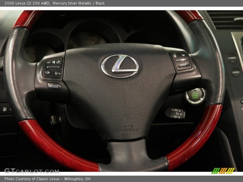 Mercury Silver Metallic / Black 2006 Lexus GS 300 AWD