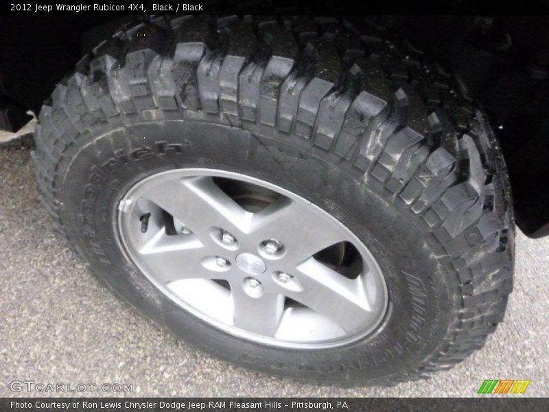 Black / Black 2012 Jeep Wrangler Rubicon 4X4