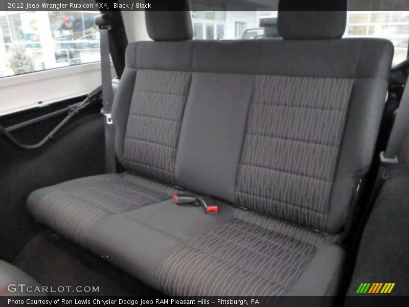 Black / Black 2012 Jeep Wrangler Rubicon 4X4