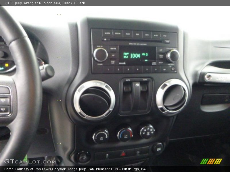 Black / Black 2012 Jeep Wrangler Rubicon 4X4