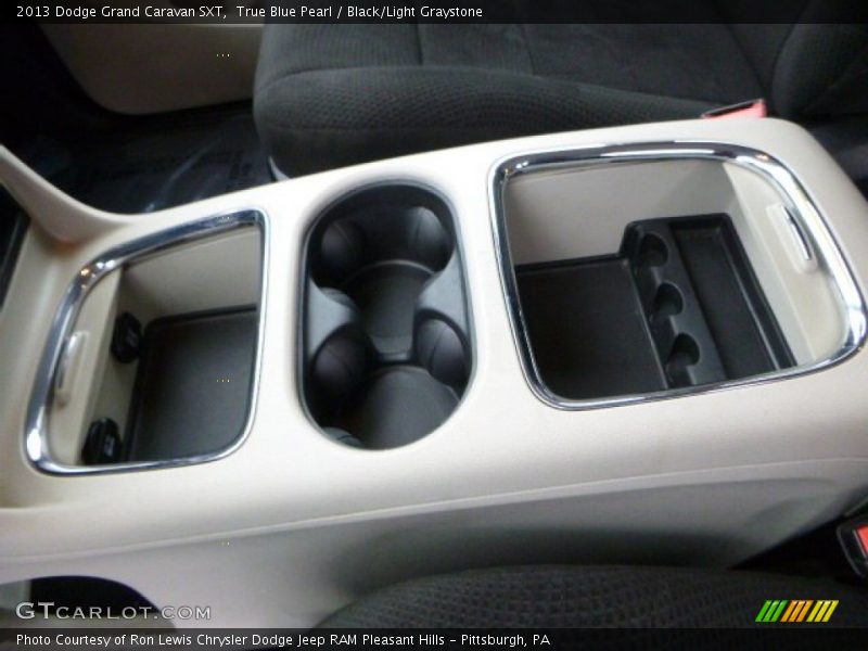 True Blue Pearl / Black/Light Graystone 2013 Dodge Grand Caravan SXT