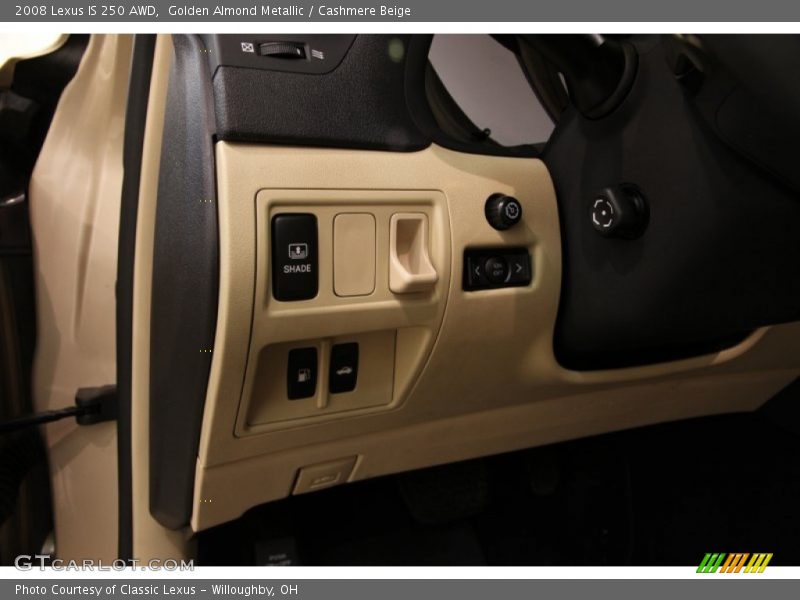 Golden Almond Metallic / Cashmere Beige 2008 Lexus IS 250 AWD