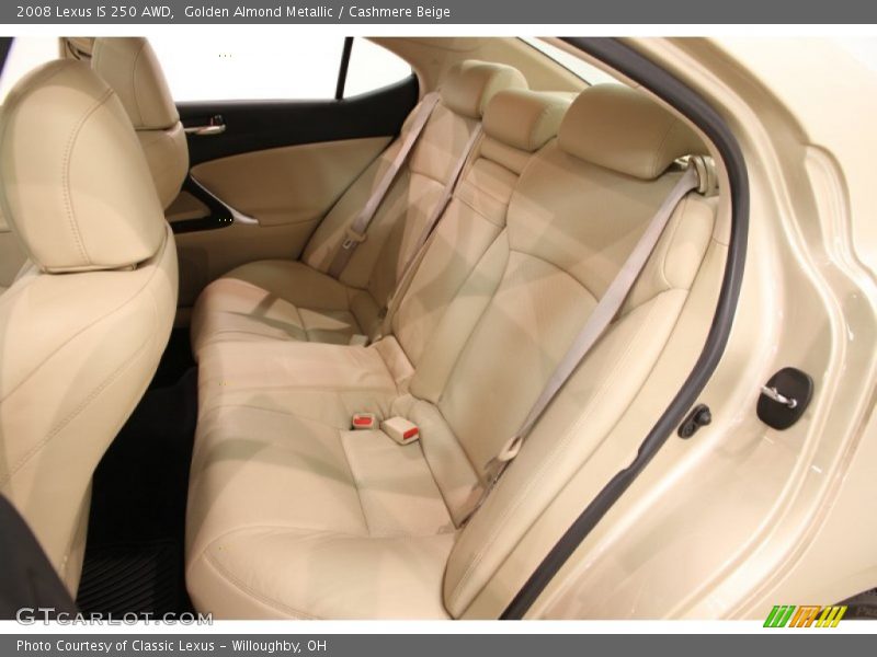 Golden Almond Metallic / Cashmere Beige 2008 Lexus IS 250 AWD