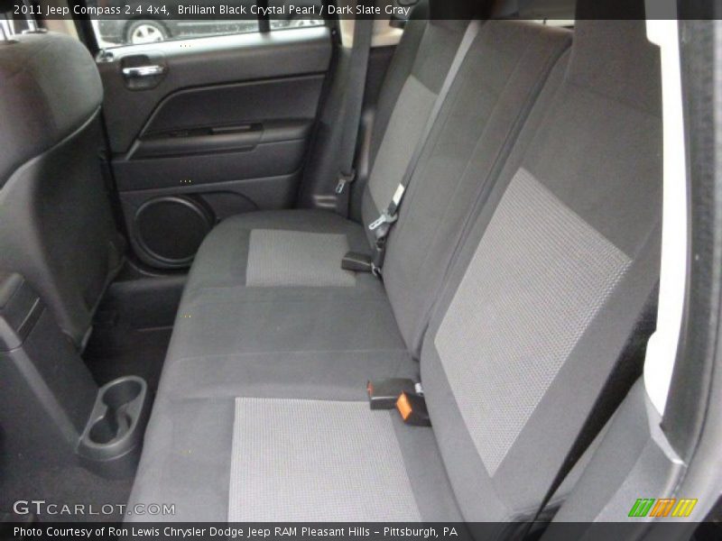 Brilliant Black Crystal Pearl / Dark Slate Gray 2011 Jeep Compass 2.4 4x4