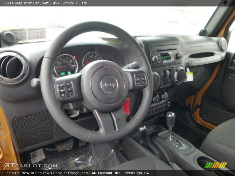 Dashboard of 2014 Wrangler Sport S 4x4