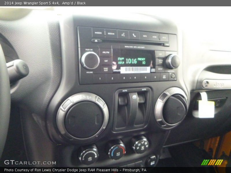 Amp'd / Black 2014 Jeep Wrangler Sport S 4x4