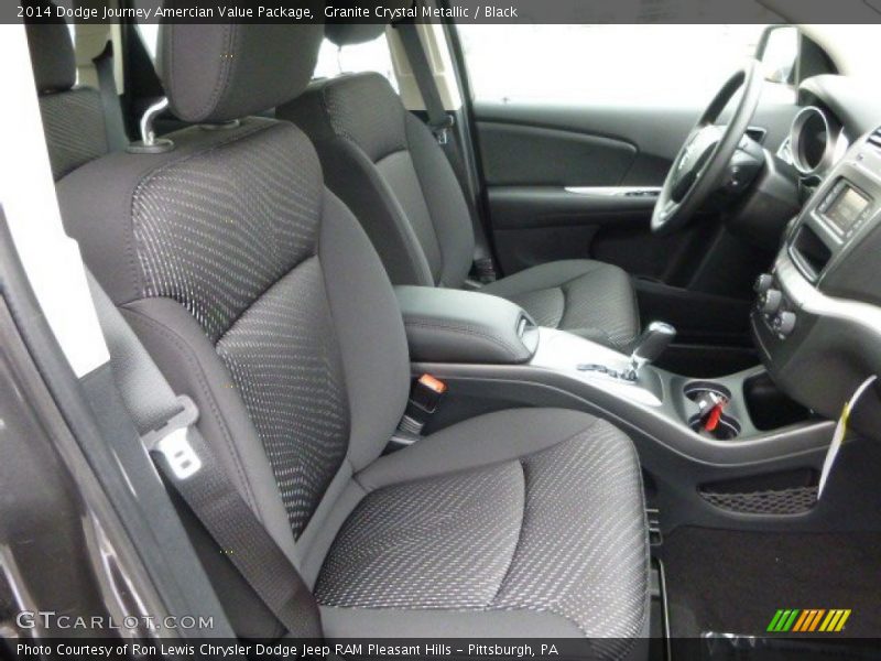 Granite Crystal Metallic / Black 2014 Dodge Journey Amercian Value Package