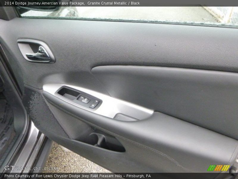 Granite Crystal Metallic / Black 2014 Dodge Journey Amercian Value Package