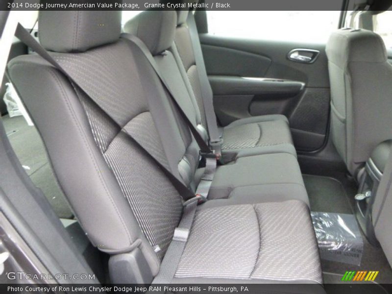 Granite Crystal Metallic / Black 2014 Dodge Journey Amercian Value Package