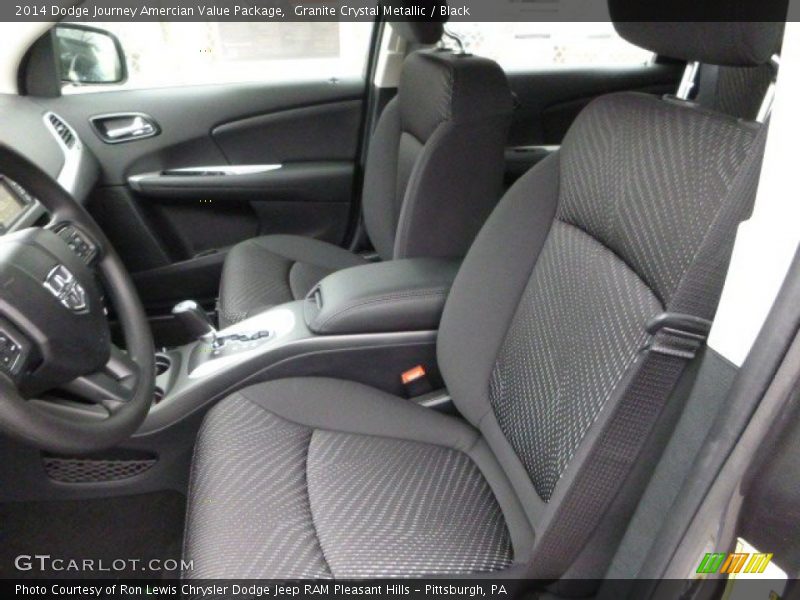Granite Crystal Metallic / Black 2014 Dodge Journey Amercian Value Package