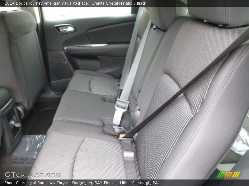 Granite Crystal Metallic / Black 2014 Dodge Journey Amercian Value Package