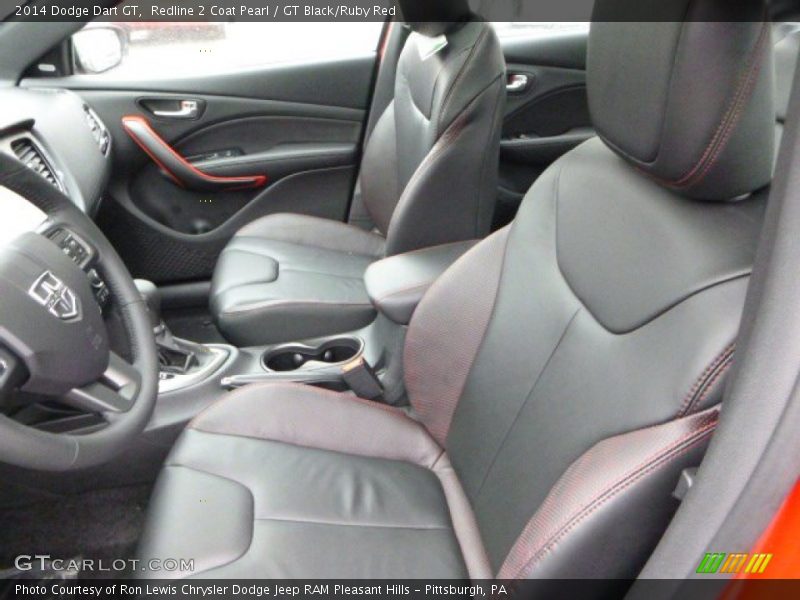 Redline 2 Coat Pearl / GT Black/Ruby Red 2014 Dodge Dart GT