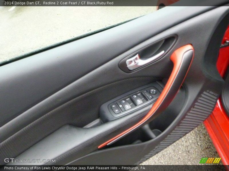 Redline 2 Coat Pearl / GT Black/Ruby Red 2014 Dodge Dart GT
