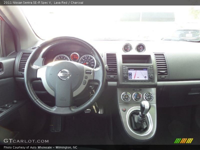 Dashboard of 2011 Sentra SE-R Spec V