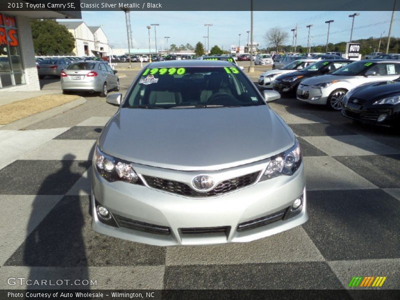 Classic Silver Metallic / Black 2013 Toyota Camry SE