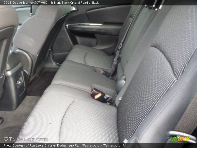 Brilliant Black Crystal Pearl / Black 2013 Dodge Journey SXT AWD