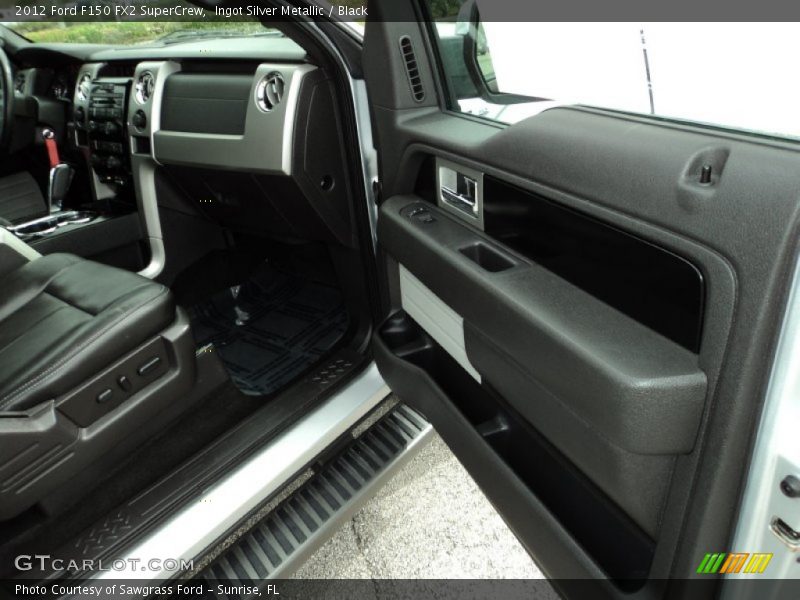 Ingot Silver Metallic / Black 2012 Ford F150 FX2 SuperCrew