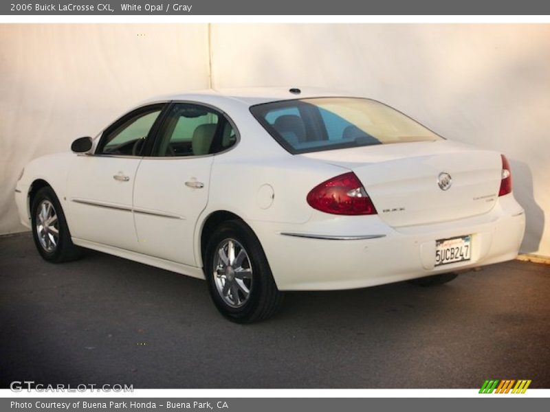 White Opal / Gray 2006 Buick LaCrosse CXL