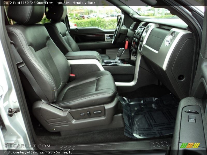 Ingot Silver Metallic / Black 2012 Ford F150 FX2 SuperCrew