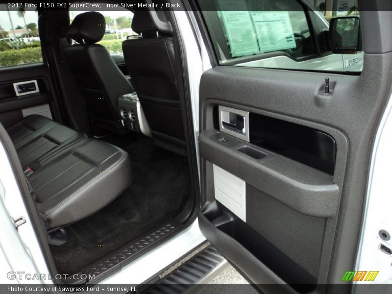 Ingot Silver Metallic / Black 2012 Ford F150 FX2 SuperCrew
